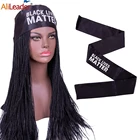 Alileader атласный край шарф для укладки волос-парик 4 цвета богинячерная Жизнь Материя парик сцепление лента атласный край прокладки шарф