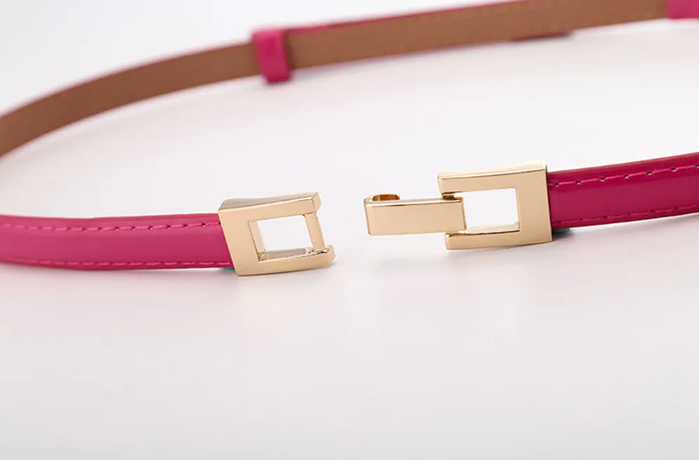 

Belts For Women Simple Style Elegant Fashion Woman Belts For Dress Luxury Buckle Leather Waistband Accessories N*