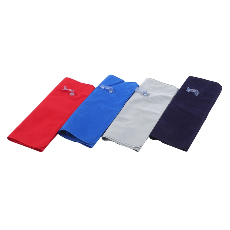 Портативная мягкая Сверхлегкая надувная плюшевая подушка для сна путешествий