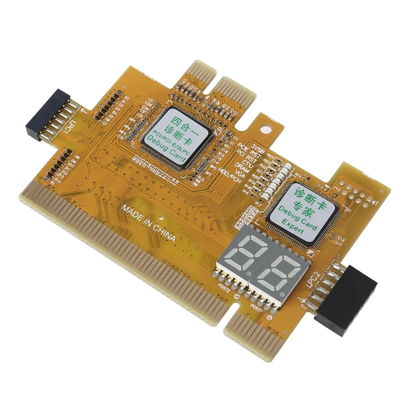 40JB PCI-E LPC Multi Применение диагностическая карта Post светодиодный индикатор ПК