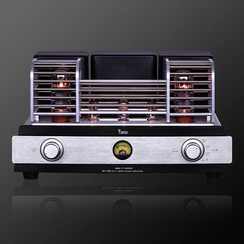 Yaqin MS-34D ламповый усилитель Bluetooth APT-X 5 0 интеграции HiFi EL34 * 4 мощности с