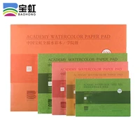 baohong 300gm2 cotton professional watercolor book 20sheets hand painted transfer watercolor paper for artist painting supplies