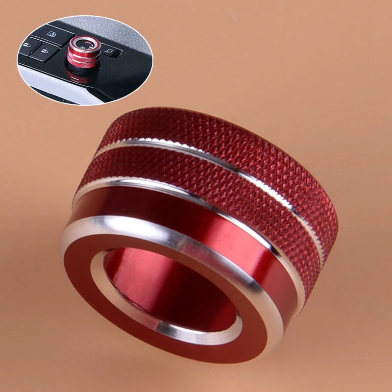 Зеркало заднего вида CITALL из алюминиевого сплава красного цвета регулировочный