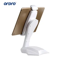 universal 360 degree rotation foldable adjustable stable thicken phone holder lazy stand bracket for 5 15 inch ipad tablet