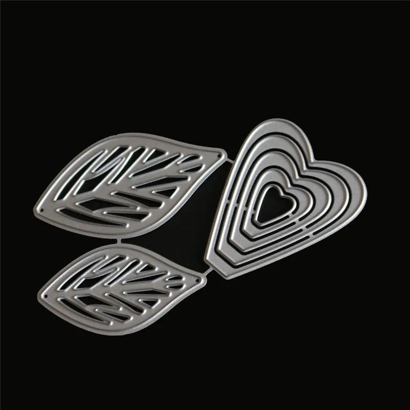 2018 Новое Сердце Прямоугольник круглая оправа металла резки штампы и для