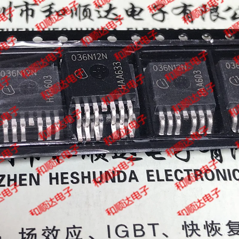 

10pcs/lot 036N12N IPB036N12N3G New stock TO-263-7120V 180A