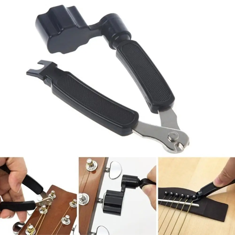 3 в 1 гитарный штифт струйный намотчик строку Pin код Съемник строка резак