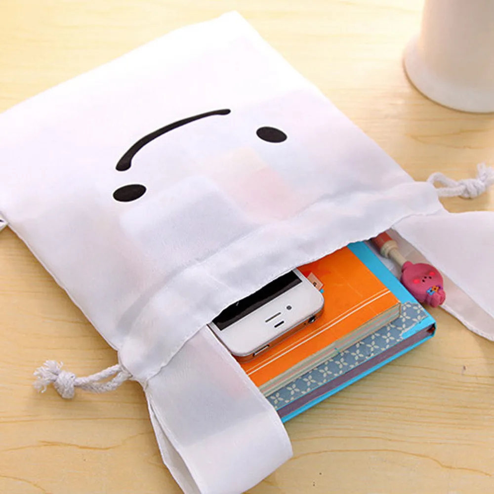 Сумка для хранения с кроликом макияжа дорожная сумка ручек карандашей карманный