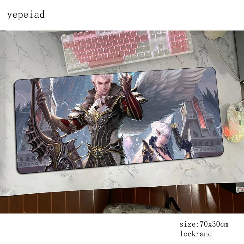 Lineage 2 padmouse 800x300x3 мм игровой коврик для мыши из натурального каучука милый