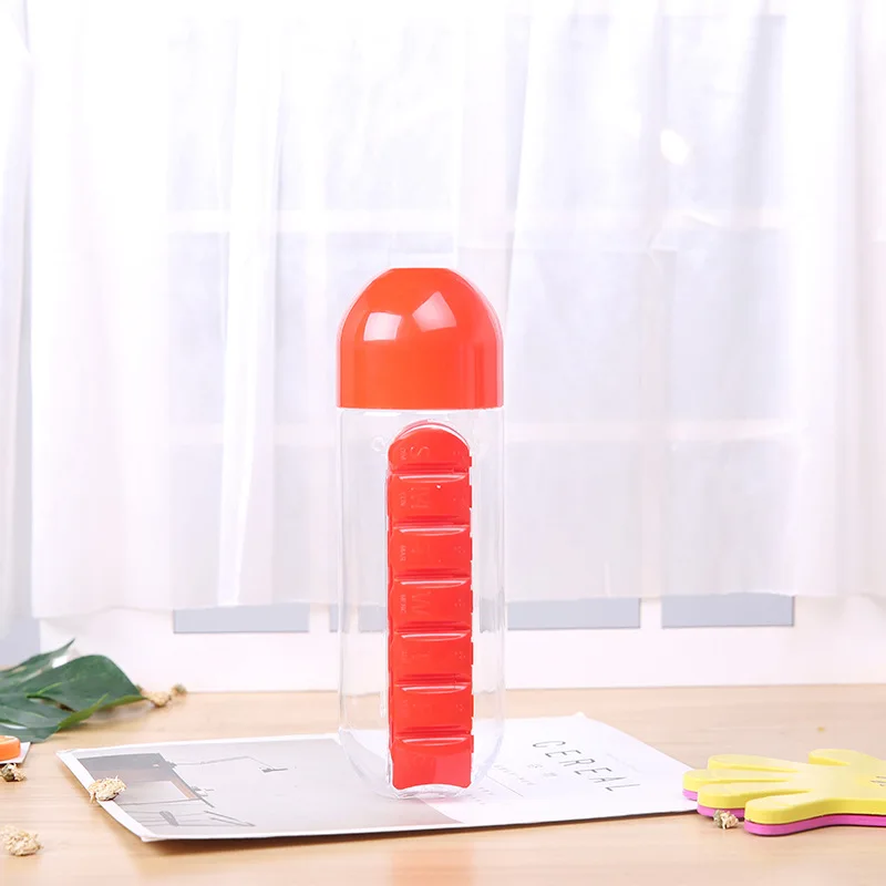 600 мл креативный спортивный походный пояс для кемпинга семь дней коробка