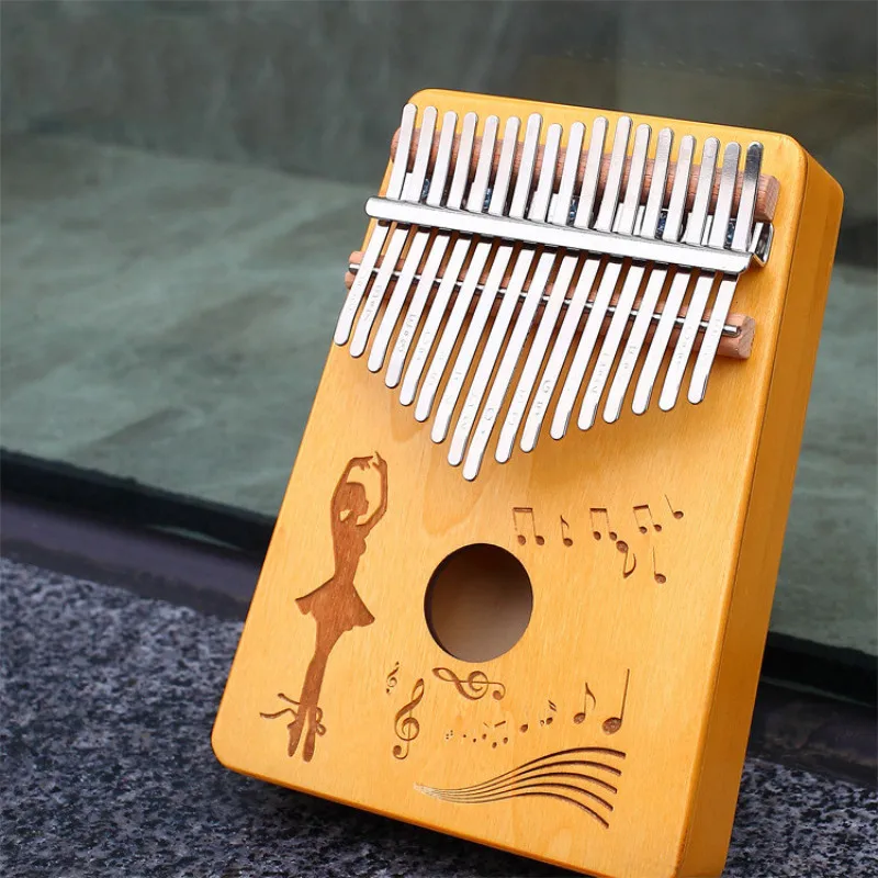 17 клавишным палец калимба Mbira санза пианино для больших пальцев карманного
