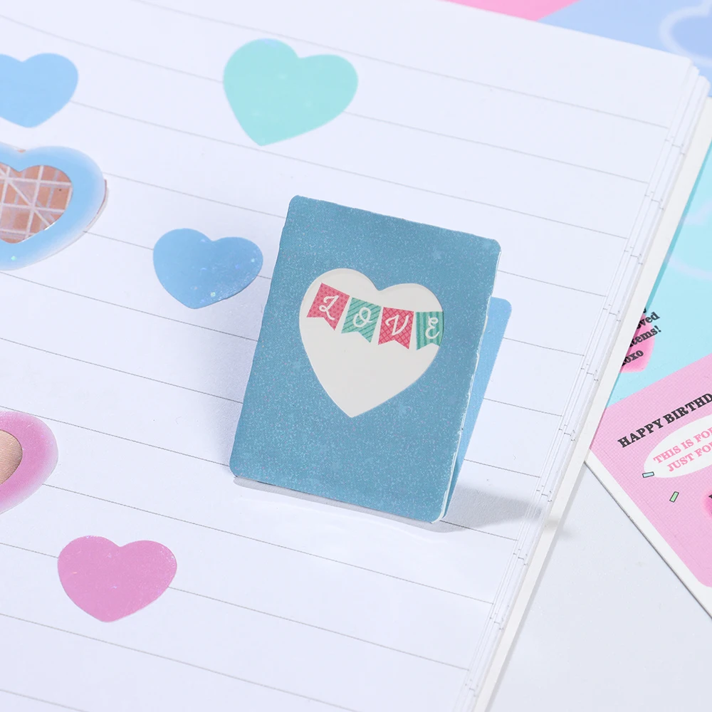 Фоторамка в форме сердца декоративная фоторамка альбом для карт наклейка ручная