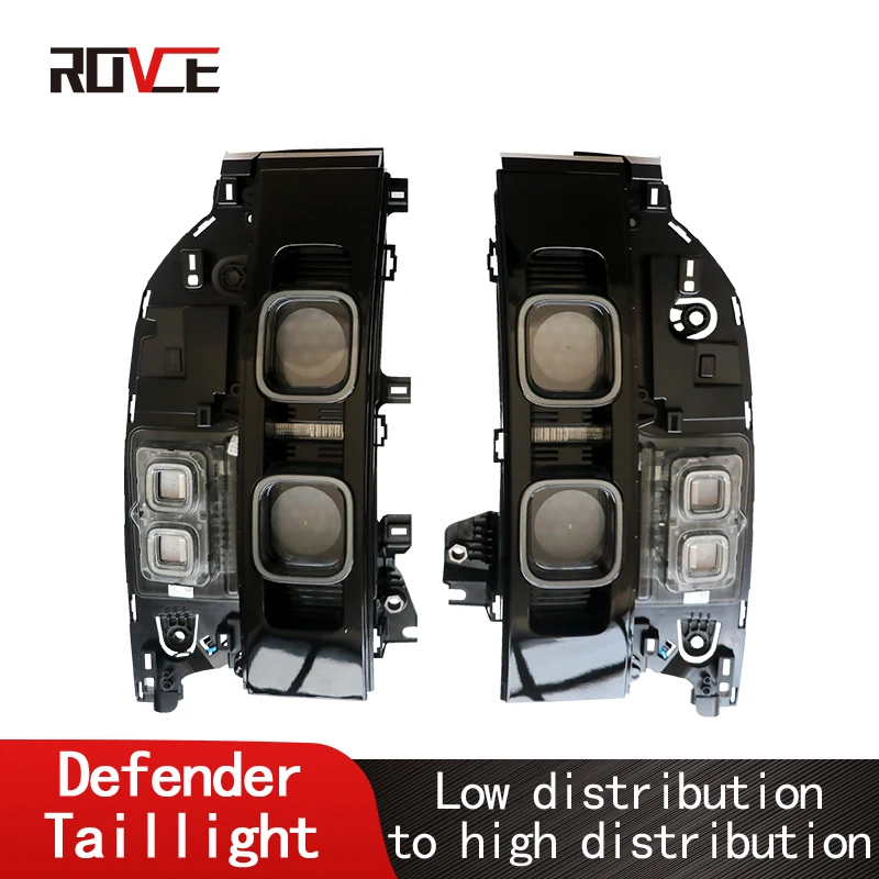 

Подходит для 2021 Land Rover светодиодные задние фсветильник Ри задний тормоз Высокая дополнительная сигнальная Поворотная фара Задний фонарь, з...