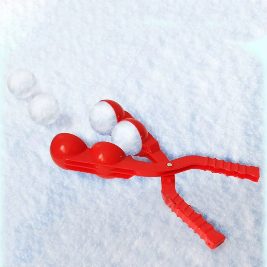 1 шт. двойной зимний уличный Снежный шар Производитель зажим ложка с зажимом