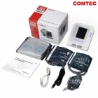 CONTEC цифровой монитор артериального давления Contec08A + Датчик SPO2 4 манжеты и ПК программное обеспечение Сфигмоманометр ЖК-дисплей