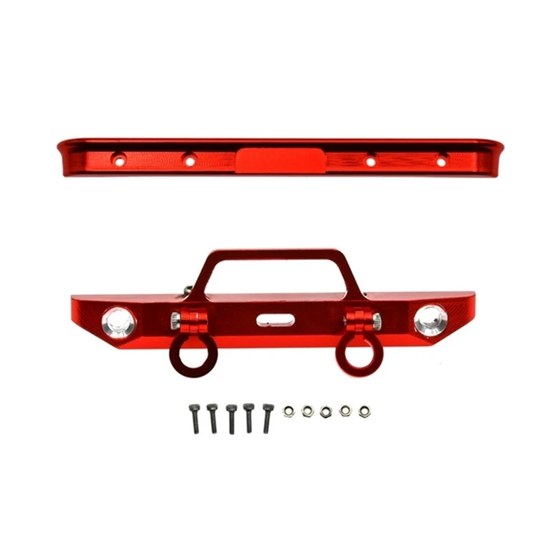 

for Axial SCX24 AXI00001 Chevrolet C10 Frame 1/24 RC Crawler Car Metal Front & Rear Bumper Upgrade Parts Accessories