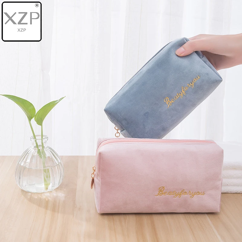 XZP Бесплатная доставка вышитая Косметичка женская косметичка туалетные
