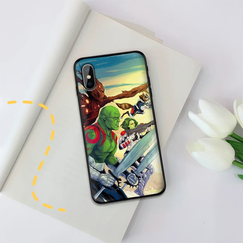 Хранители Галактики для Xiaomi mi 9T A3 PRO 6X X 2S 3 F1 9 CC9E CC9 8 A2 LITE SE задняя крышка телефона