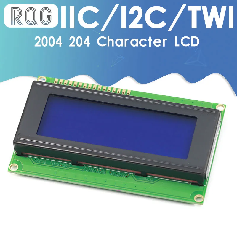 

Blue Serial IIC/I2C/TWI 4X20 2004 204 Character LCD LCD with backlight module