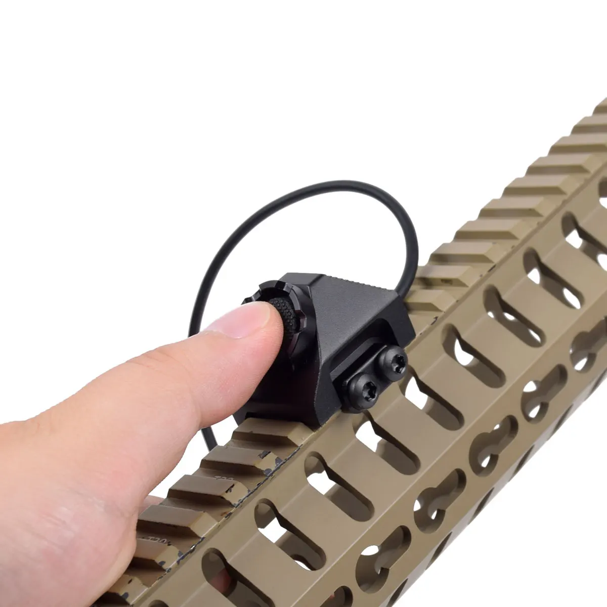 Tactical UNIT Hot Button Pressure Remote Switch For Airsoft Gun Light Surefire M300 M600 M951 DBAL-A2 PEQ15 Constant Control | Спорт и