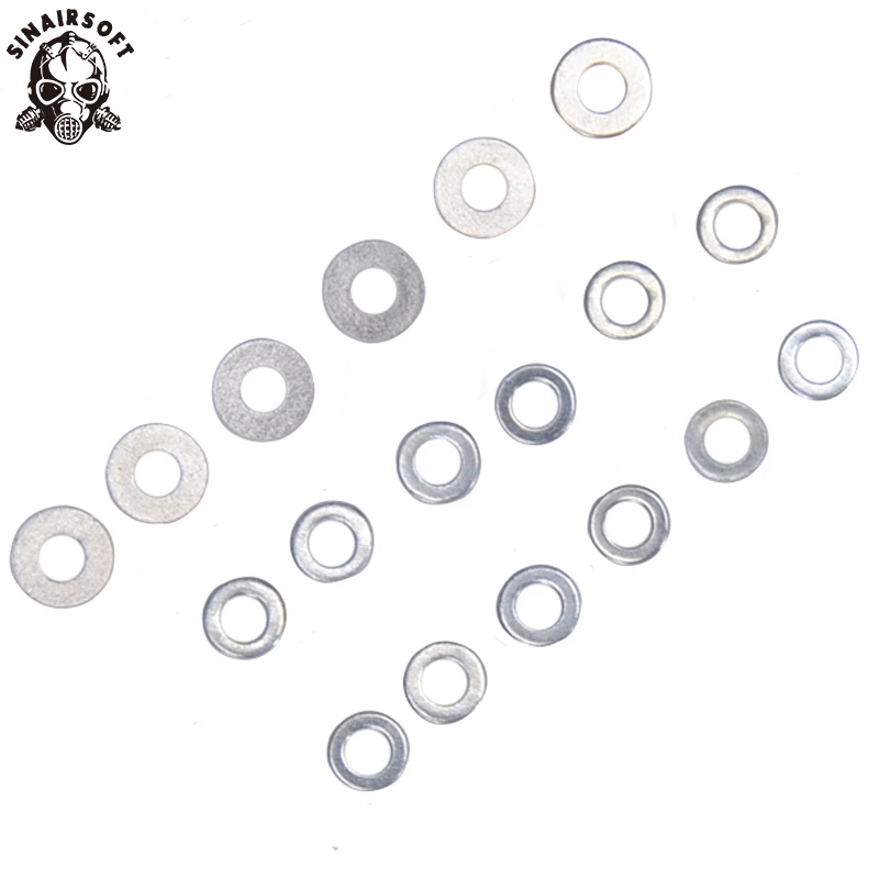 

SINAIRSOFT 10 шт./лот набор прокладок для коробки передач для страйкбола аксессуары M4 AK G36 M16 KSC IN0911 Охотничьи Аксессуары для стрельбы по оружию