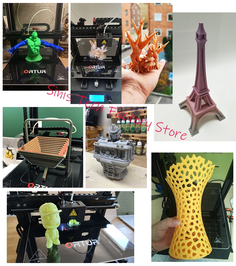 Стальной корпус Ortur4 и линейная направляющая рельса Impresora 3d Real 0 1 мм Точная печать