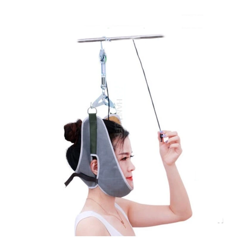 

Cervical vertebra tractor hanging cervical traction apparatus household neck lumbar traction frame stretching treatment