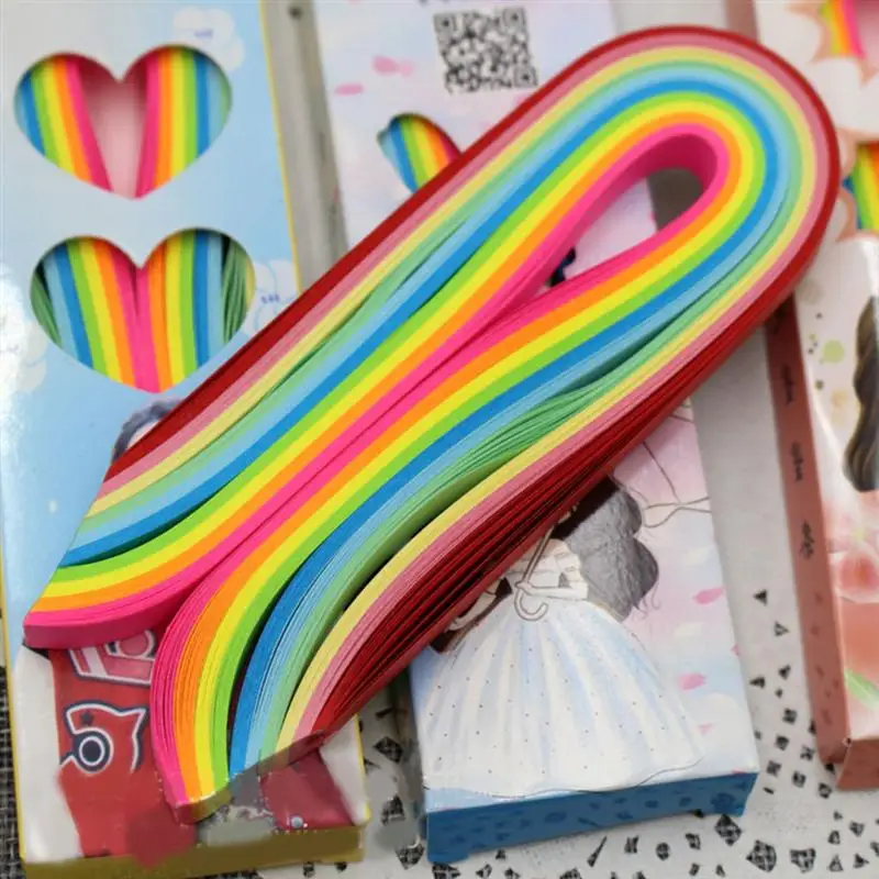 10 коробок бумага для рукоделия Скрапбукинг крафт ручная работа цветная звезда