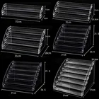 Новая модная многослойная прозрачная пластиковая стойка для лака для ногтей, бытовой держатель для солнцезащитных очков, Косметический лак для ногтей, полка для хранения