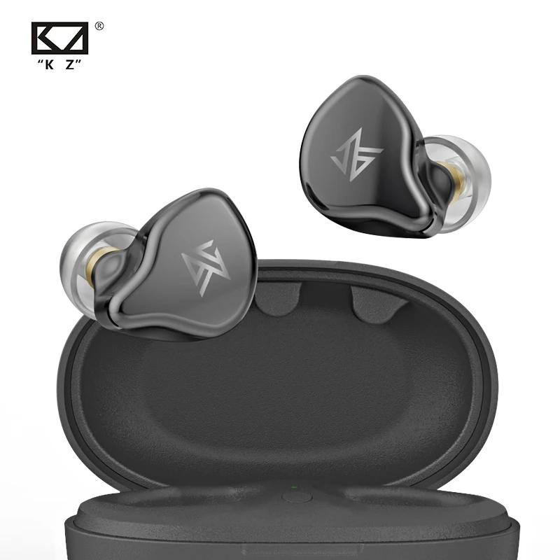 KZ S1 S1D TWS беспроводные наушники Bluetooth 5 0 динамические/гибридные спортивные с