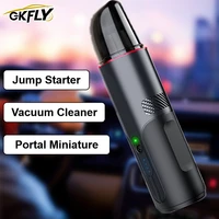 gkfly1200a 15000mah car jump starter car battery booster buster with high power suction car vacuum cleaner starting device