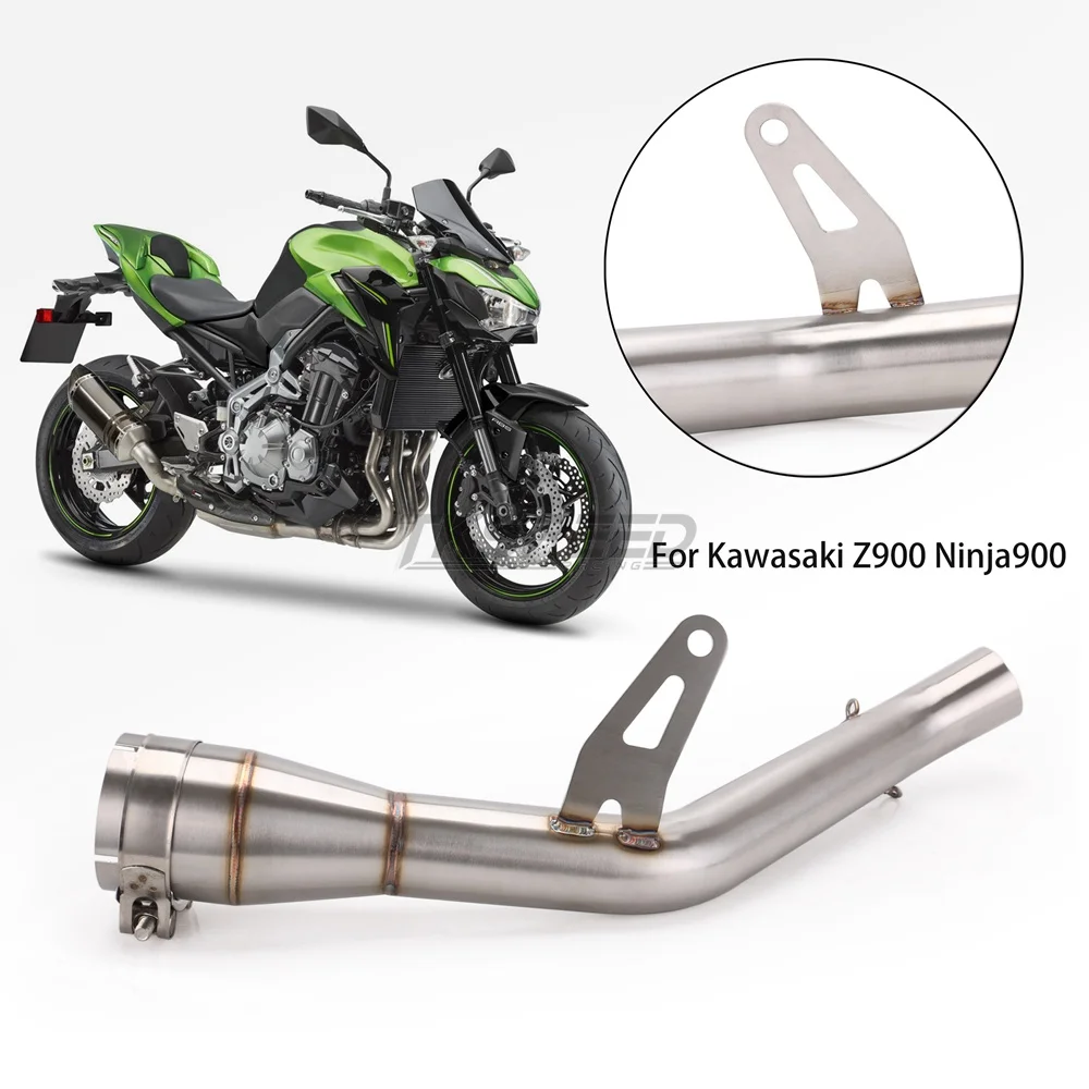 Глушитель для мотоцикла Модифицированная средняя труба Кавасаки Z900 Ninja900