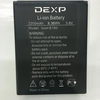 100 new 2500mah ixion e150 battery for dexp ixion e150 soul mobile phone batterytracking number