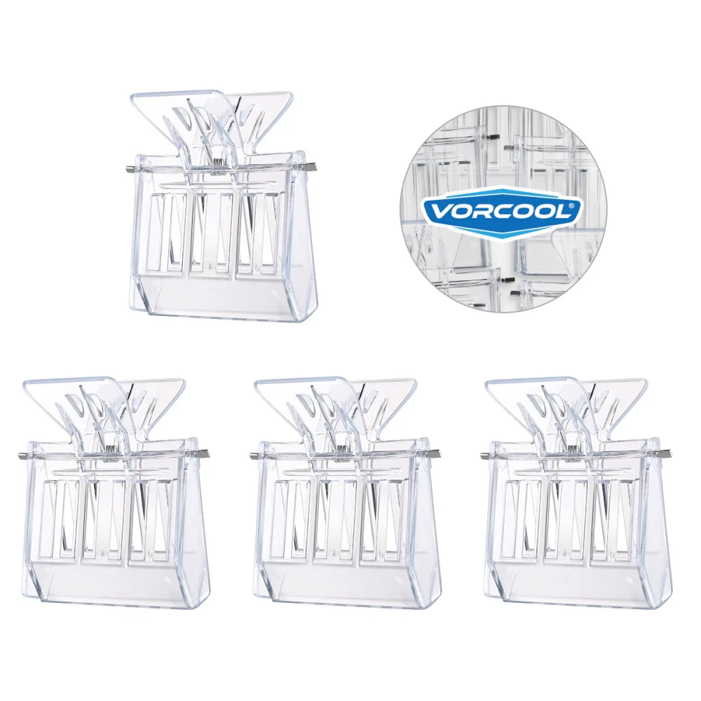 

VORCOOL 5PCS Bee Cage Catcher Clips (Transparent)