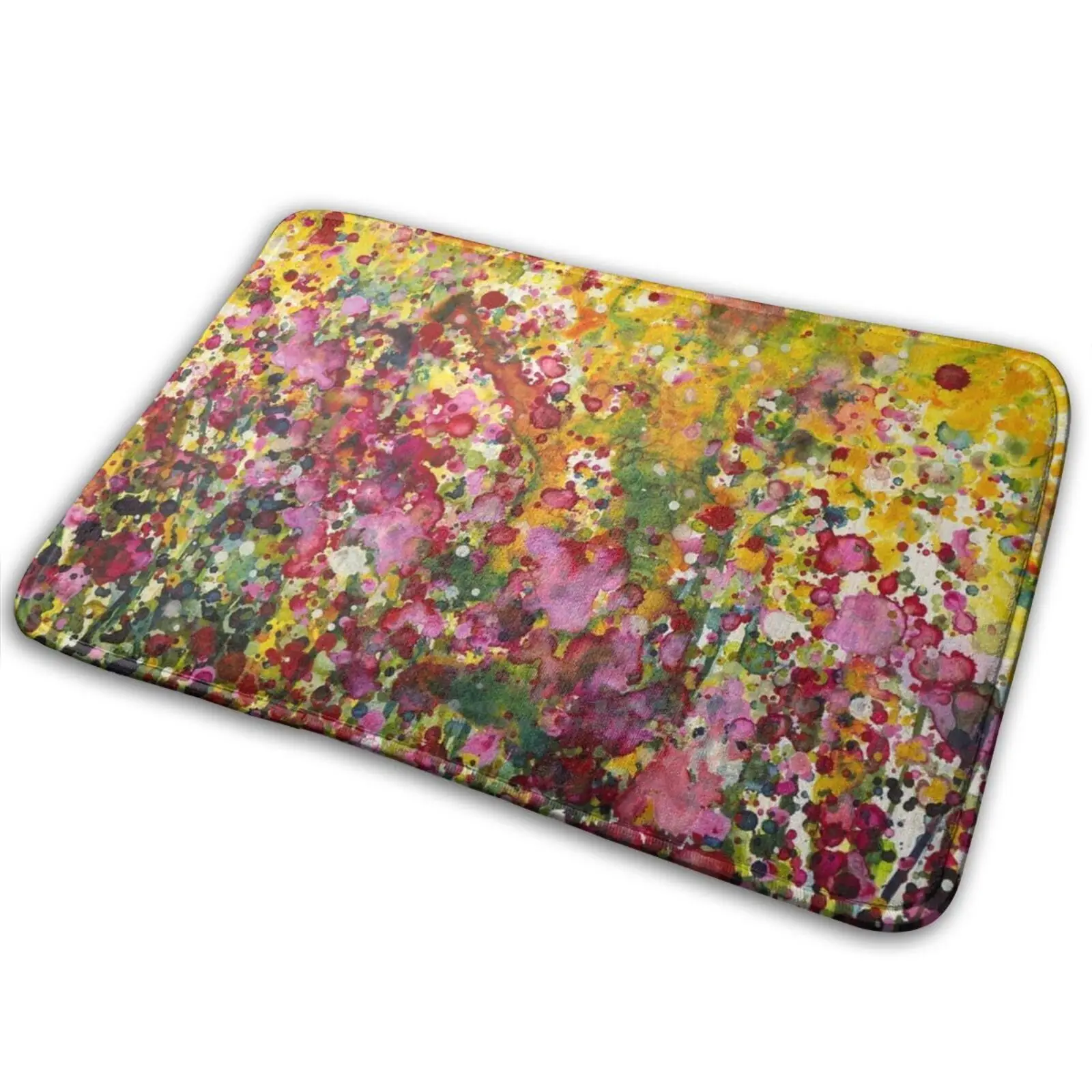 Декоративный коврик с надписью Flora & May Противоскользящий для входной двери в