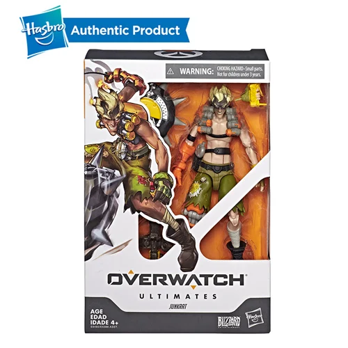 JUNKRAT Hasbro Overwatch Ultimates серии LUCHINI 6-дюймовый-весы Коллекционная видео Гам характер разработан для любителей и коллекционеров - Цвет: JUNKRAT