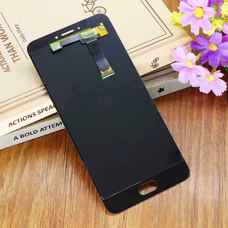 Для 5,5 ''Meizu MX6 M685U M685C M685Q M685M ЖК-дисплей+ сенсорный дигитайзер с рамкой Белый/Черный
