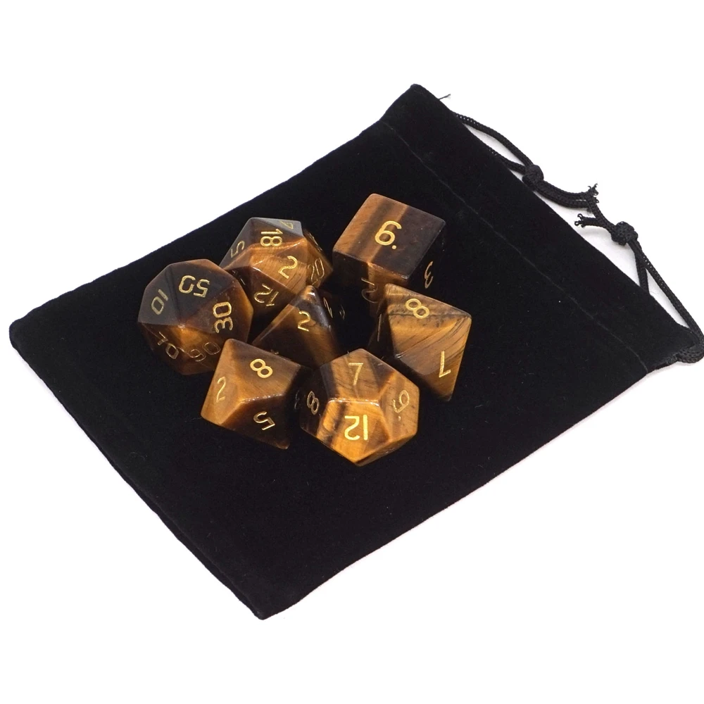 

Набор многогранных костей из семи камней Jin Shi Yuan