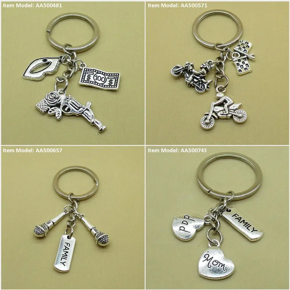 Брелок для ключей с изображением пистолета доллара США 100 губ Монро дорога