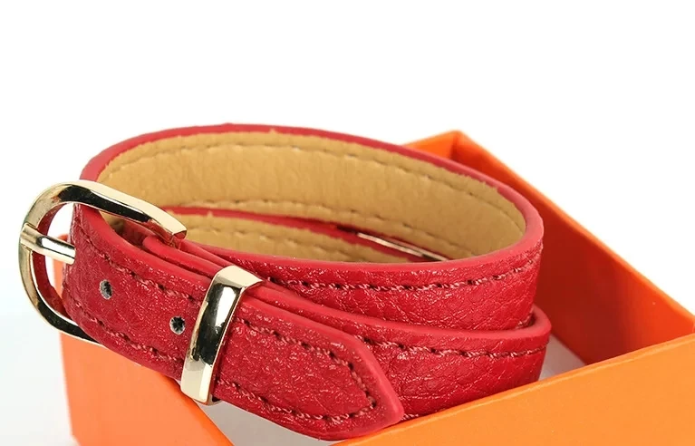 Высококачественный двухслойный браслет в стиле панк из искусственной кожи с