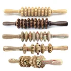 Деревянный ролик для упражнений для спорта, травм, тренажерного зала, тела, ног, триггерный точечный ролик для мышц, массажер для палочек, забота о здоровье