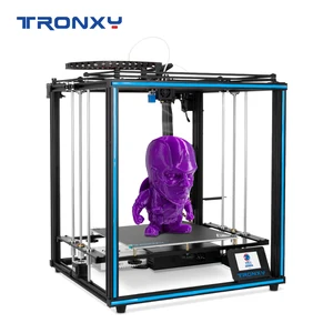 tronxy new upgraded x5sa 24v diy 3d printer kit corexy metal build plate 330330mm heat table 3d machine filament sensor free global shipping