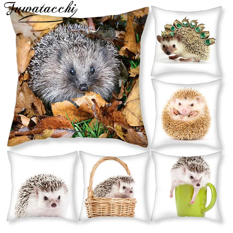Декоративная наволочка Fuwatacchi с изображением маленького животного | Дом и сад