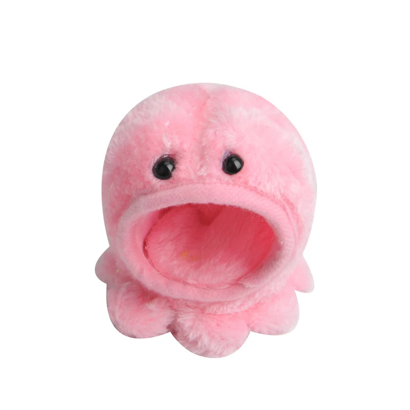 1 шт. Зимний червь короткий плюшевый мультяшный хомяк-осьминог планер для сахара