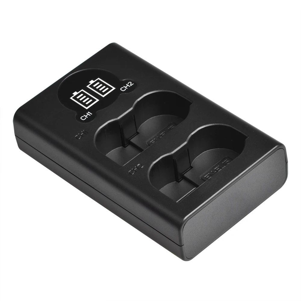 Светодиодный аккумулятор EN EL15 для камеры двойное зарядное устройство Nikon D7100 D7200