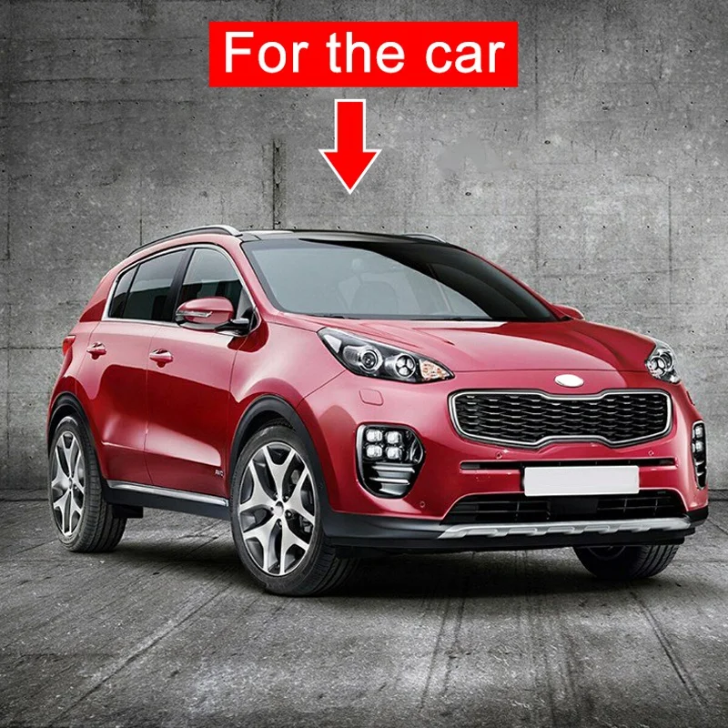 Chrome Car Front Head Light Lamp Adjust Button Switch Cover Trim Interior Accessories for KIA Sportage KX5 2016-2019 | Автомобили и
