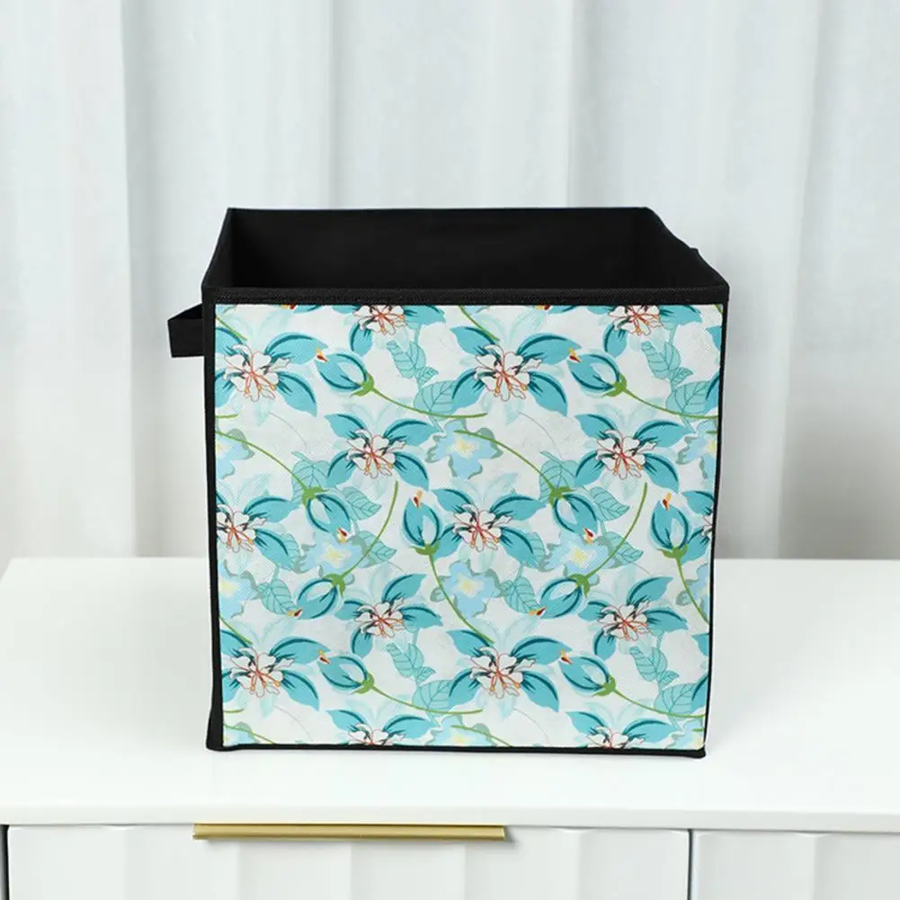 

Easy to Assemble Durable Foldable Sundries Storage Box Cube for Home