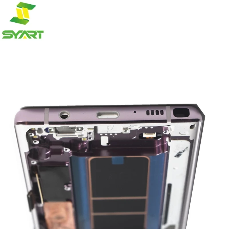 Pantalla LCD Super AMOLED para Samsung Galaxy Note 9, montaje de digitalizador con pantalla t&aacute;ctil, sin quemaduras ni sombras, sin puntos muertos, nueva-2
