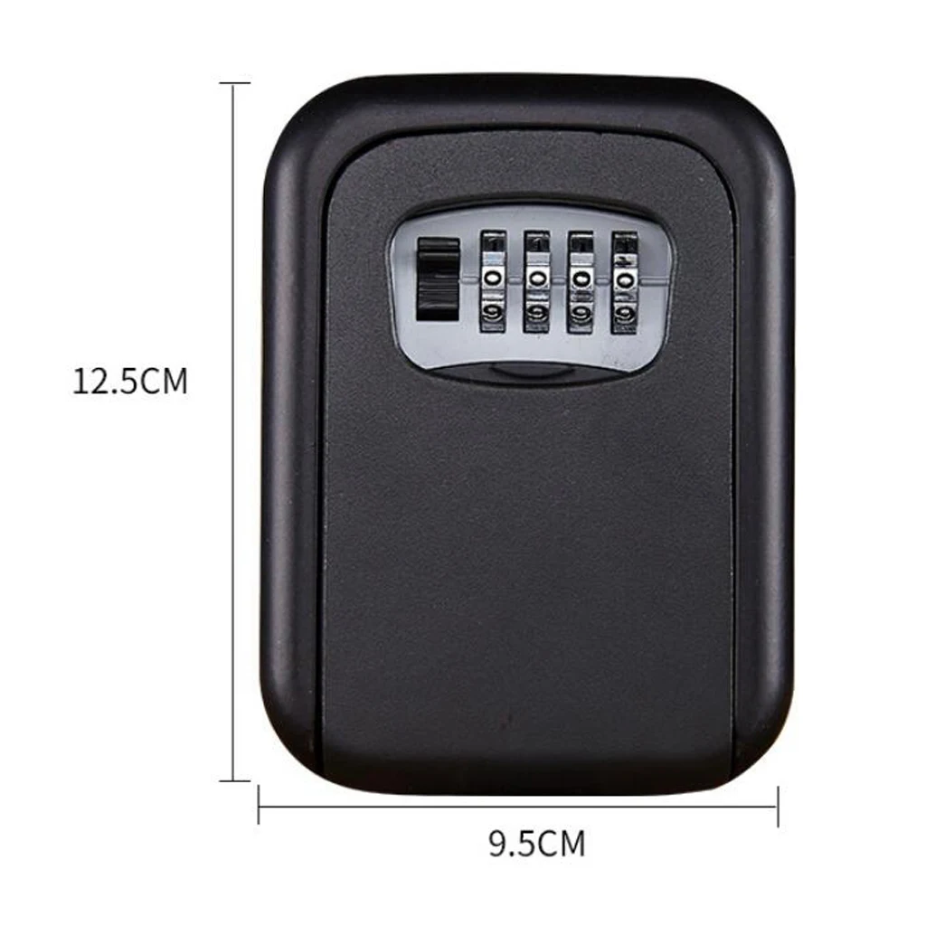 Замок для ключей настенный Сейф защита от атмосферных воздействий 4-значная