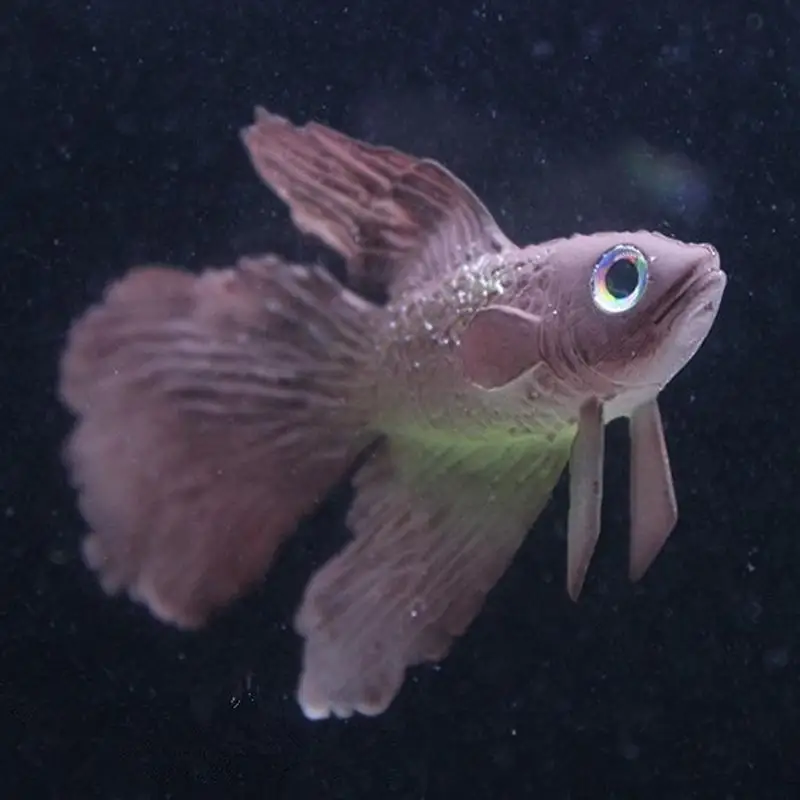 Искусственный силикон мягкий светящийся эффект Бетта аквариум Декор | Дом и сад